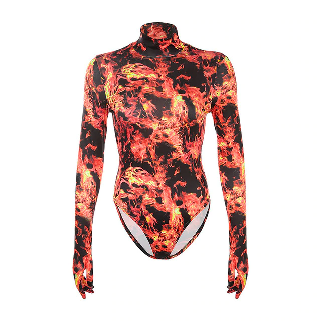 Boldessa® Set Fire Tonight Bodysuit