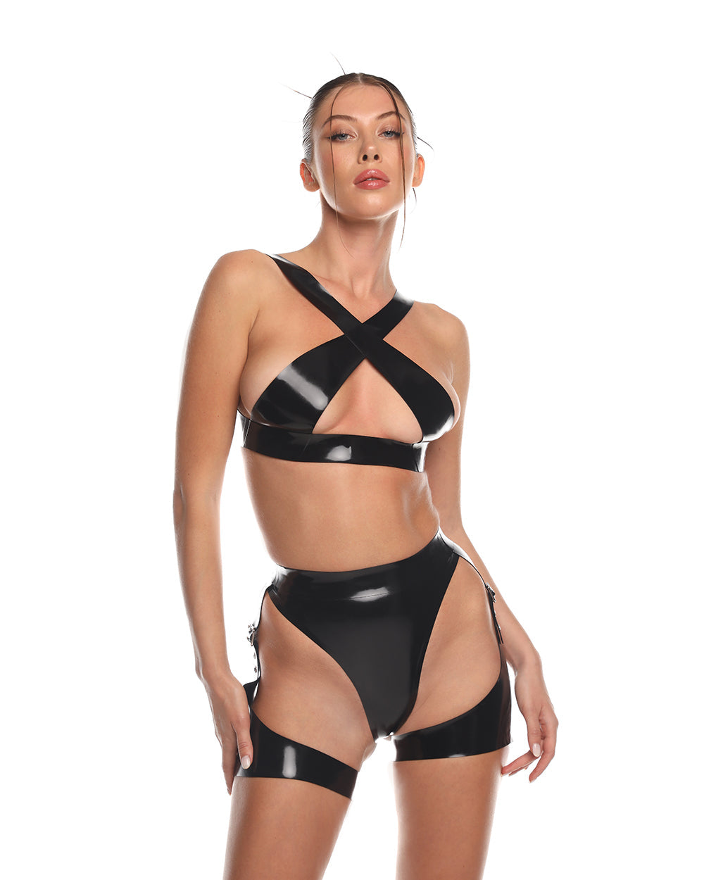 Boldessa® Latex Panties "Abyss" Black