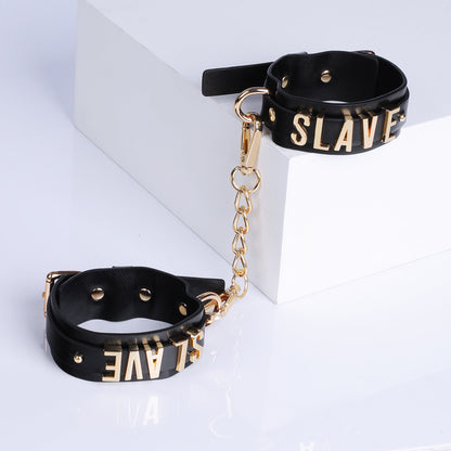 Boldessa® Ankle Cuffs "SLAVE"