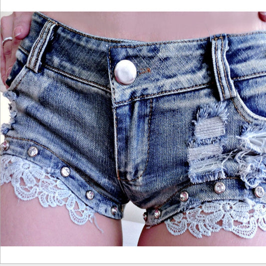 Boldessa® Miss Mischievous Denim Shorts