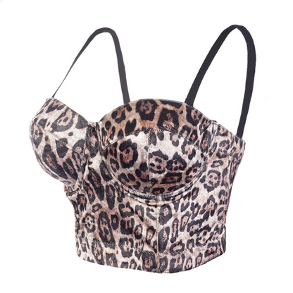 Boldessa® That's Leopard Crop Top