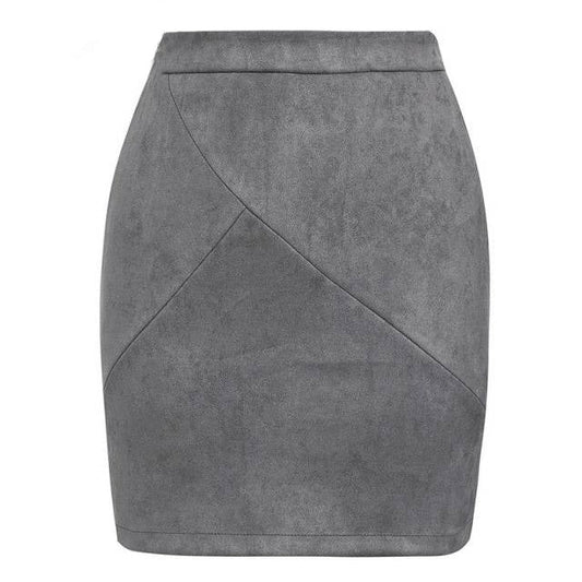 Boldessa® Runaway Baby Suede Mini Skirts