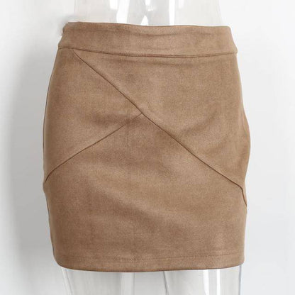 Boldessa® Runaway Baby Suede Mini Skirts