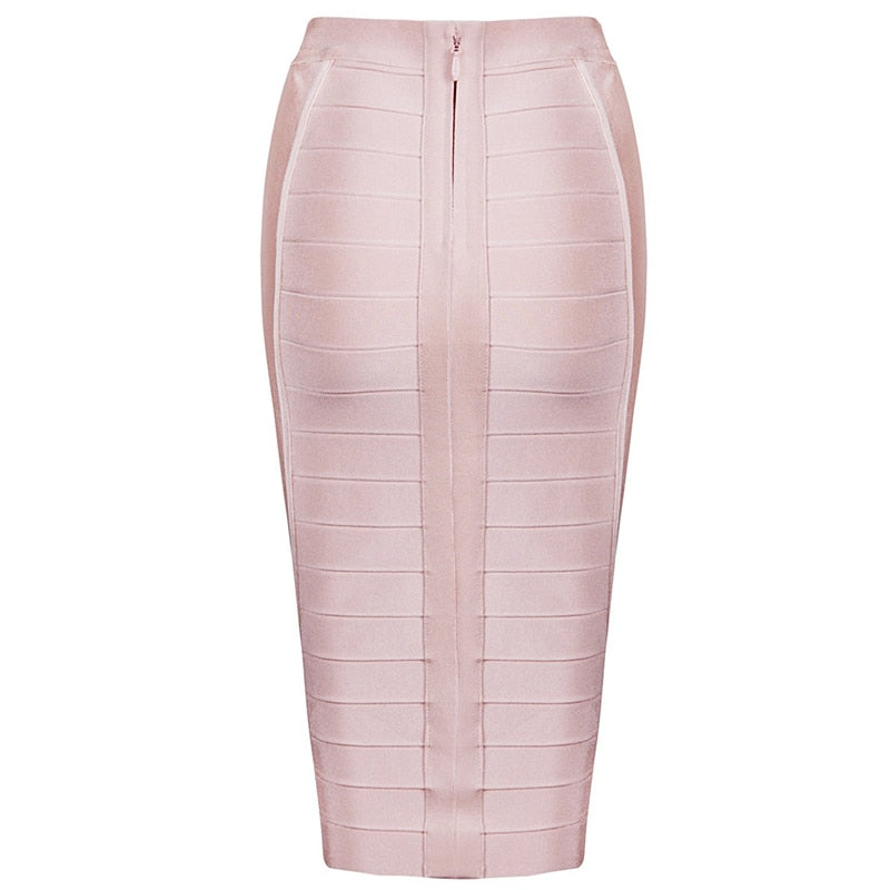 Boldessa® Solid Color Bewitching Pencil Skirt