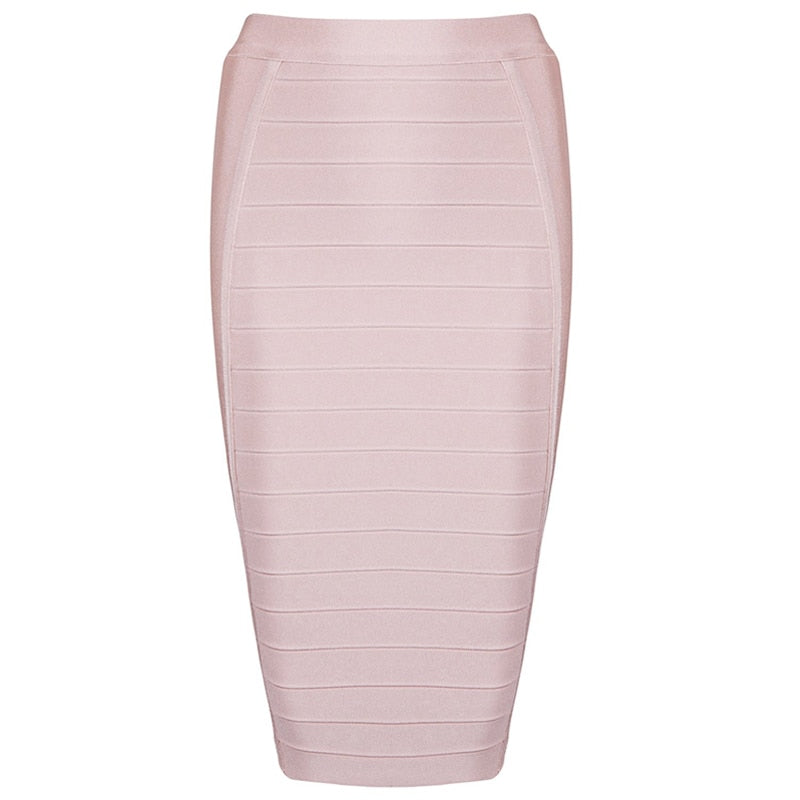 Boldessa® Solid Color Bewitching Pencil Skirt