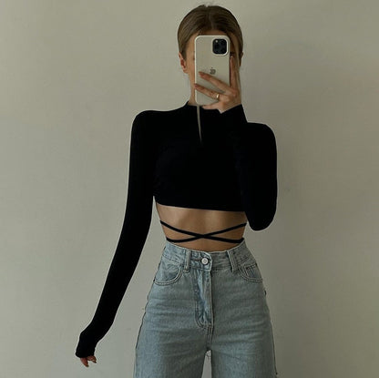 Boldessa® Never Sorry Crop Top