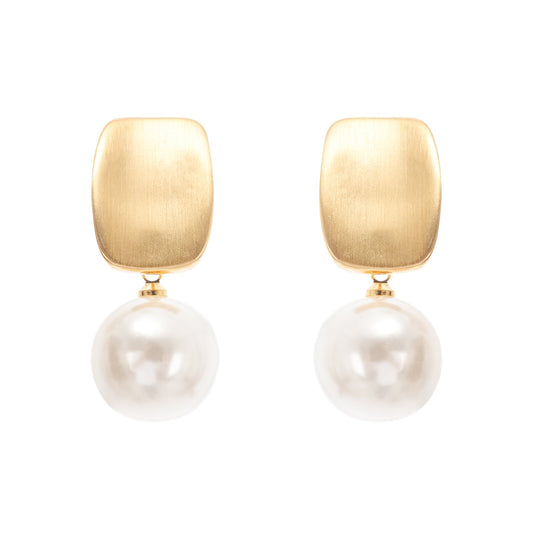 Pauline faux-pearl earrings