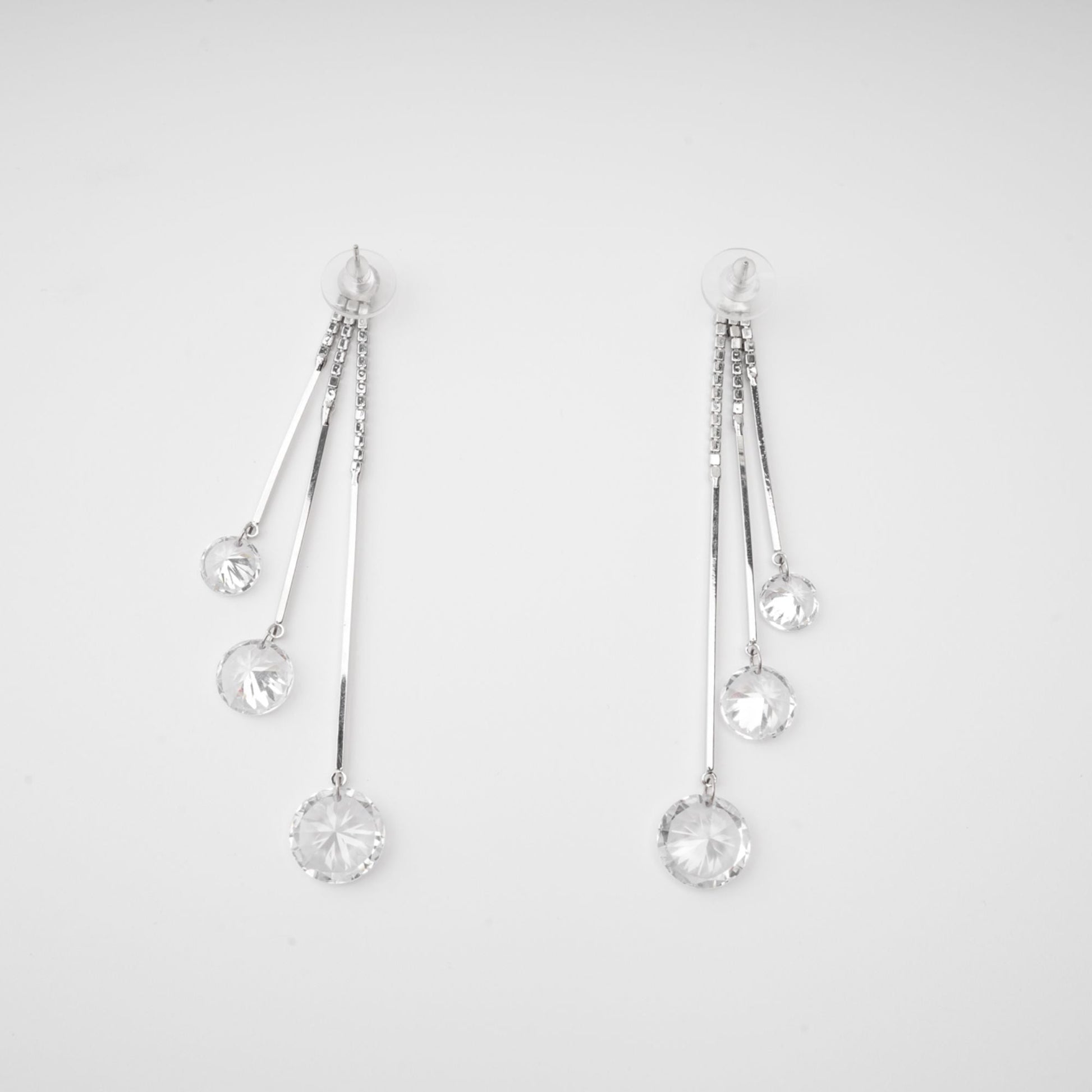 Solada crystal drop earrings