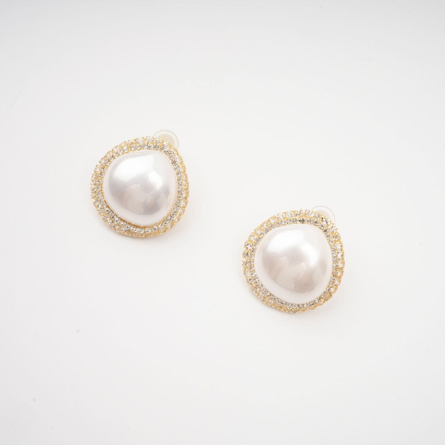 Gloria faux-pearl stud earrings