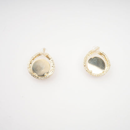 Gloria faux-pearl stud earrings