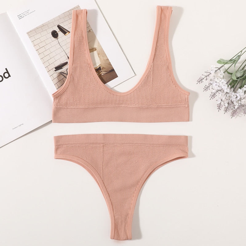 Boldessa® Nothing Wrong with It Bra Sets