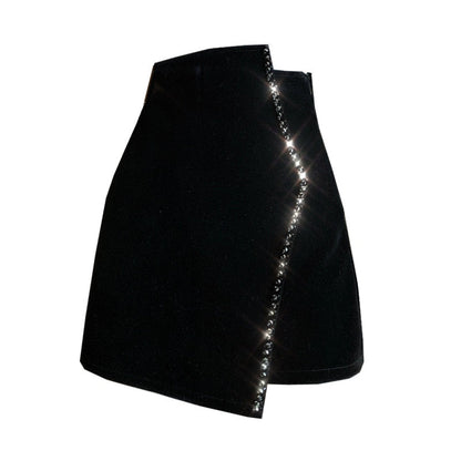 Boldessa® Running Out Of Time Mini Skirt