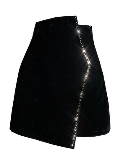 Boldessa® Running Out Of Time Mini Skirt