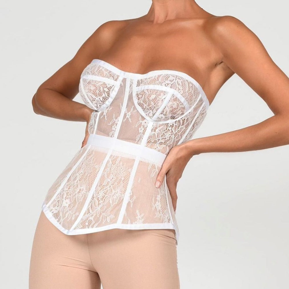 Boldessa® Yesterday Strapless Lace Corset