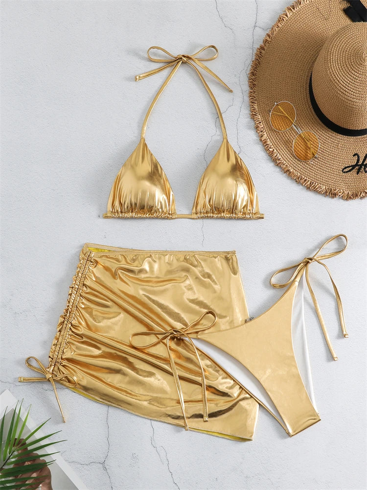 Boldessa® Shine On Me 3Pcs Bikini Set