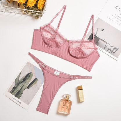 Boldessa® Broken Connection Bra Set