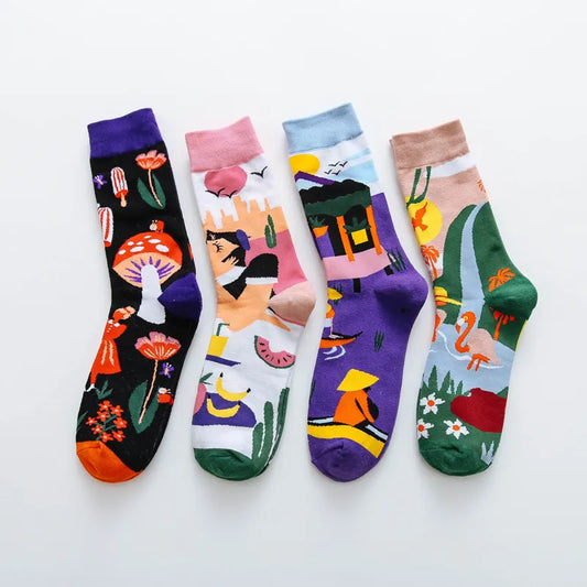 Boldessa® Unpopular Way To Express Love Socks