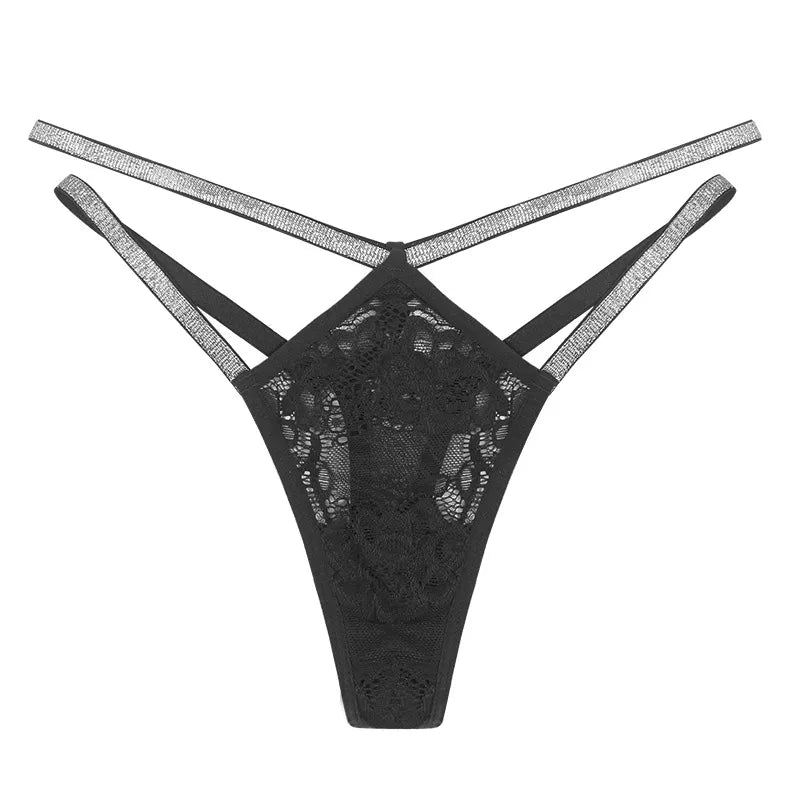 Boldessa® Sparkle Lace Strappy Thong