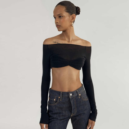 Boldessa® Make Me Blank Crop Top