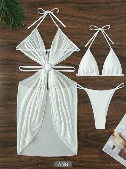 Boldessa® Down The Coast 3pcs Bikini Set