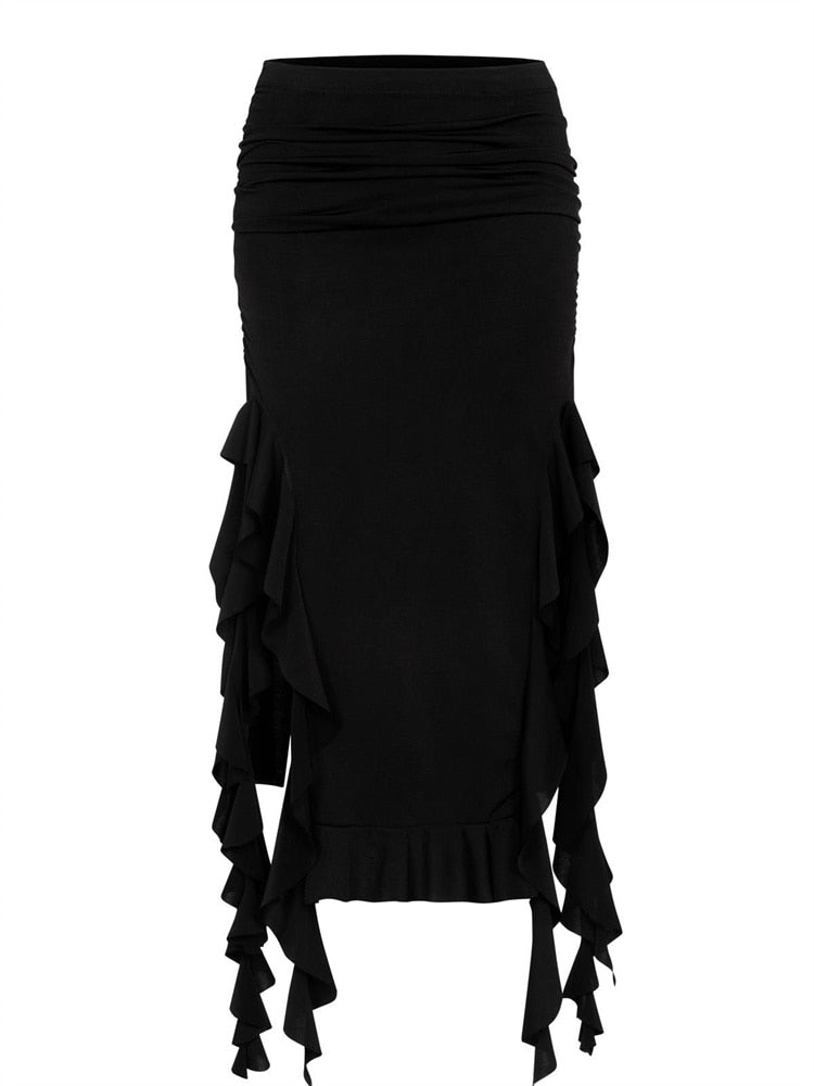 Boldessa® A Beautiful Weekend Midi Skirt