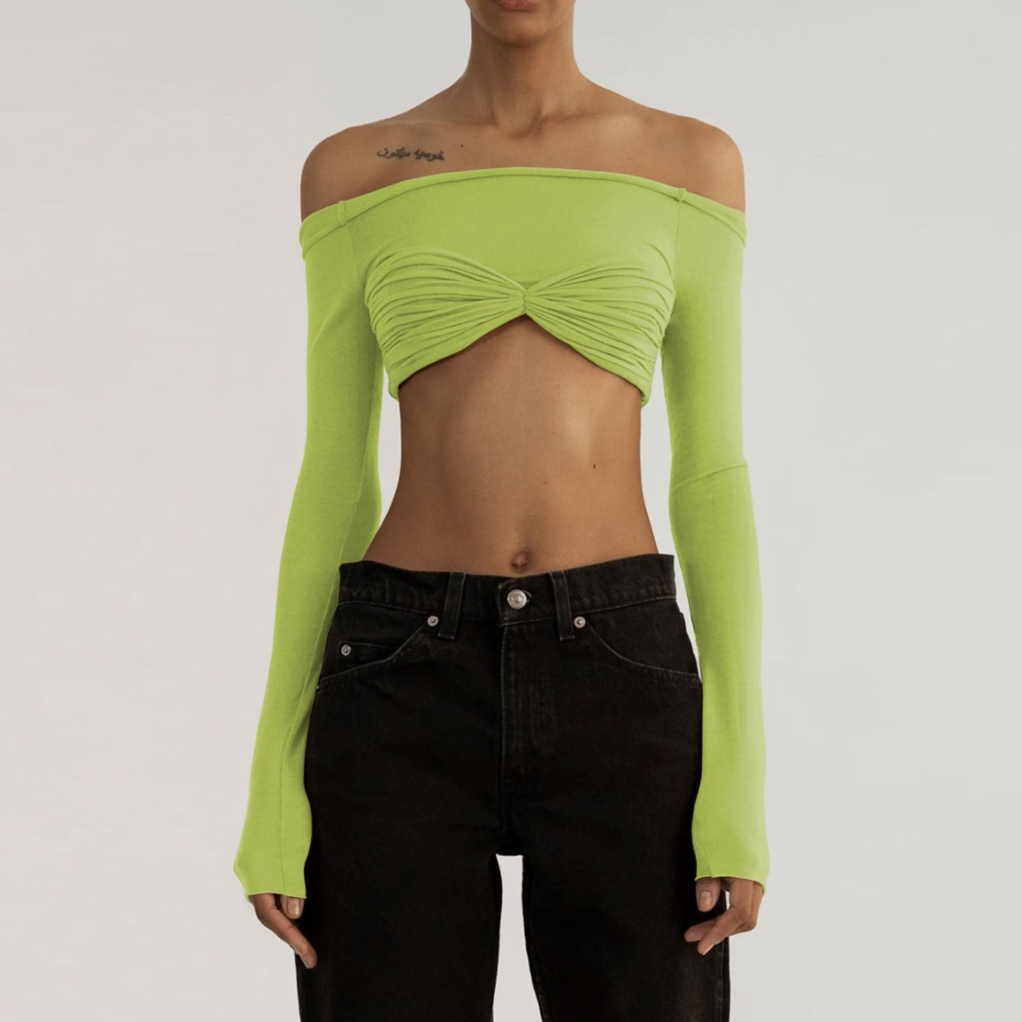 Boldessa® Make Me Blank Crop Top