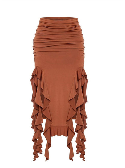 Boldessa® A Beautiful Weekend Midi Skirt