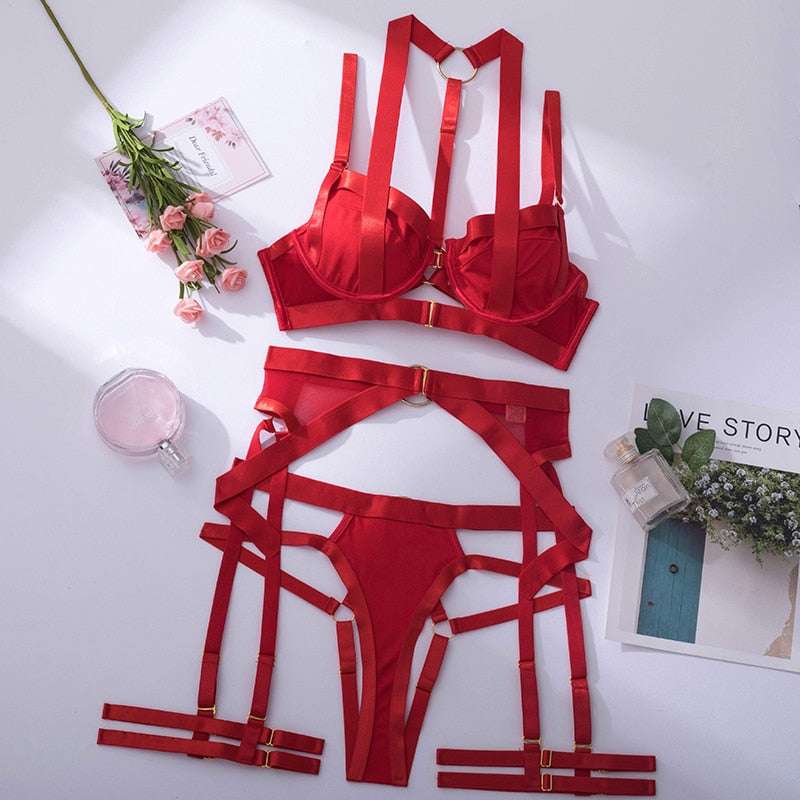 Boldessa® Count The Steps Lingerie Set