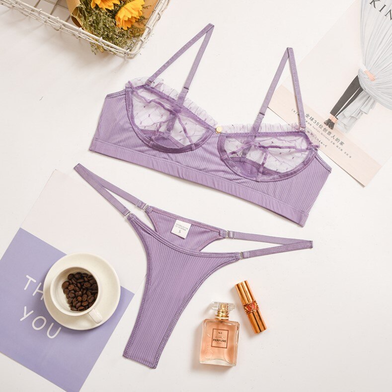 Boldessa® Broken Connection Bra Set