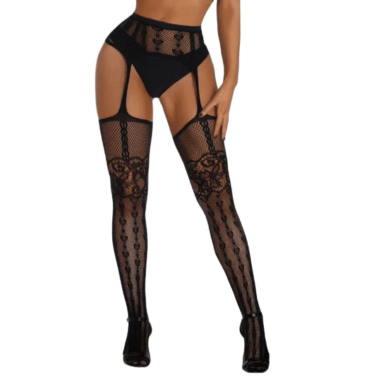 Boldessa® Risque Rendezvous Crotchless Pantyhose