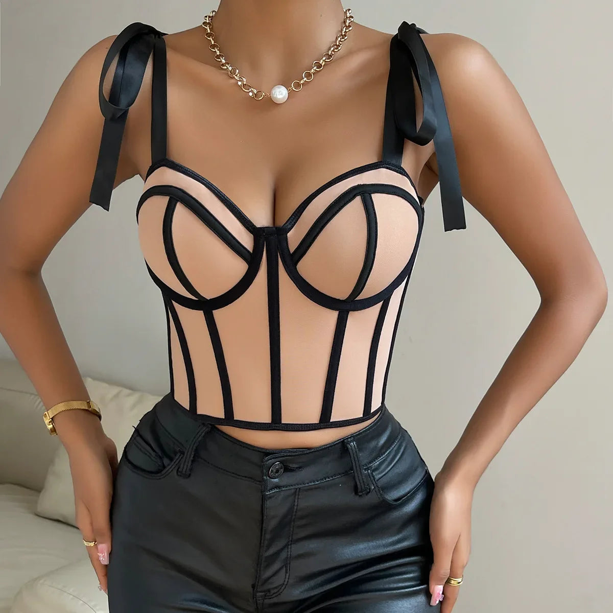 Boldessa® Loved Me So Naughty Crop Top