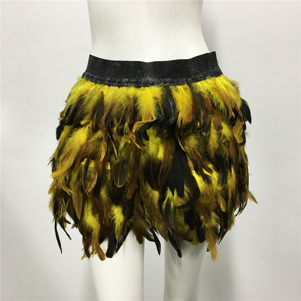 Boldessa® Fluffy Feather Festival Skirt