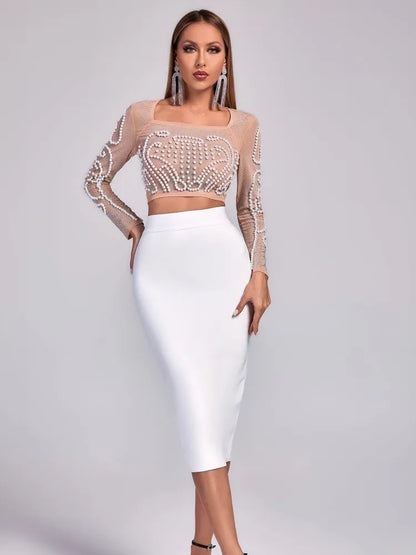 Boldessa® You Will Be Alone Skirt Set