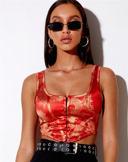 Boldessa® Call Me Over Crop Top