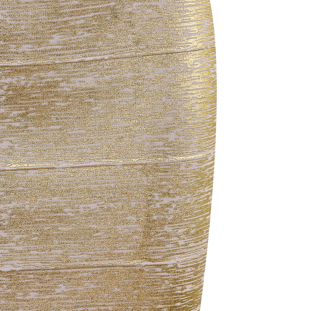 Boldessa® Glitter & Gold Pencil Skirt