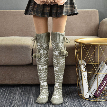 Boldessa® Knitted Over The Knee Socks