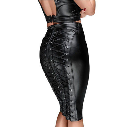 Boldessa® Black To Black Pencil Skirt