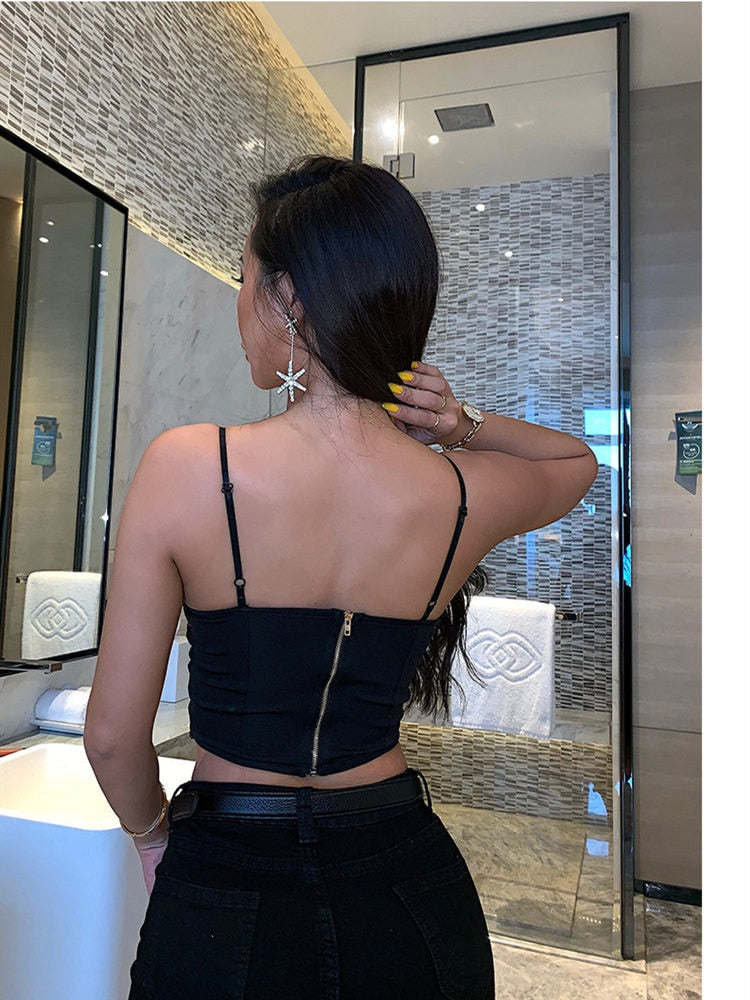 Boldessa® On Spliff Backless Crop Top