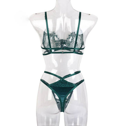 Boldessa® Green Viper Lingerie Set