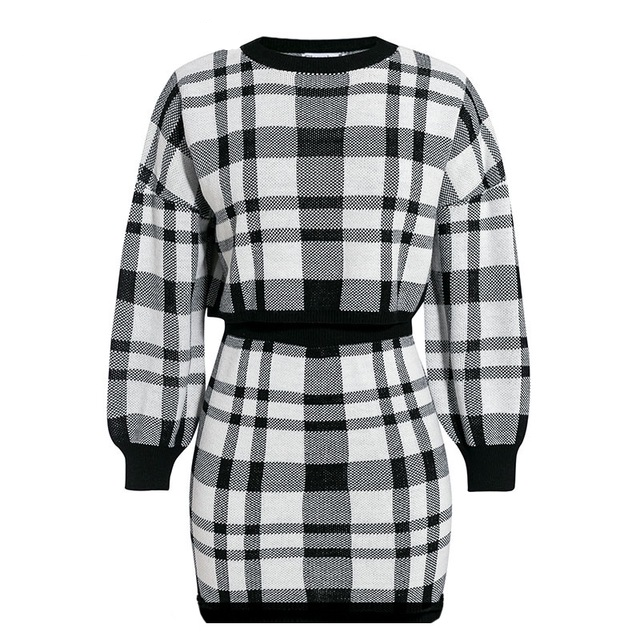 Boldessa® You Know The Plaid Skirt Sets