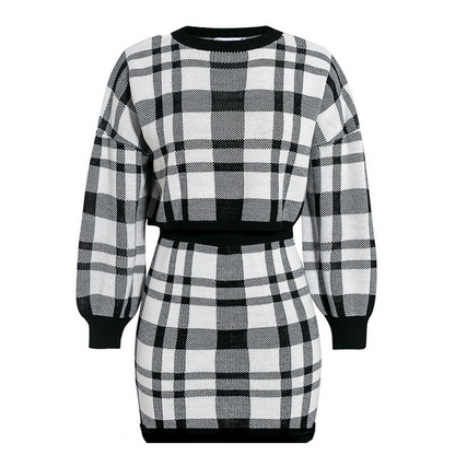 Boldessa® You Know The Plaid Skirt Sets