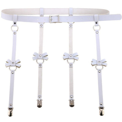 Bow Leather Garter