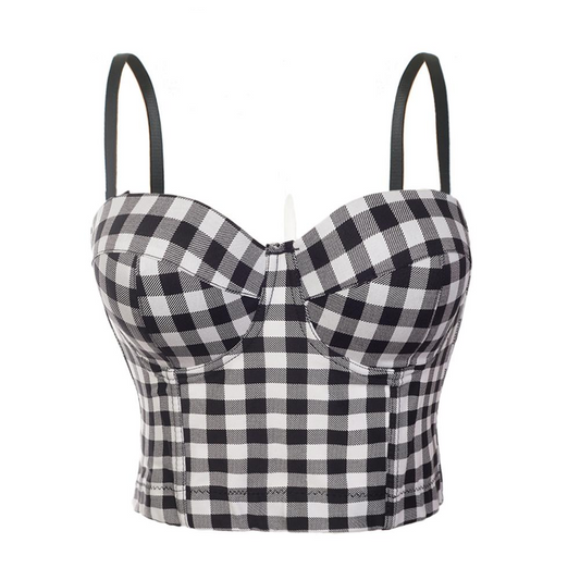 Boldessa® Dots Machine Crop Top