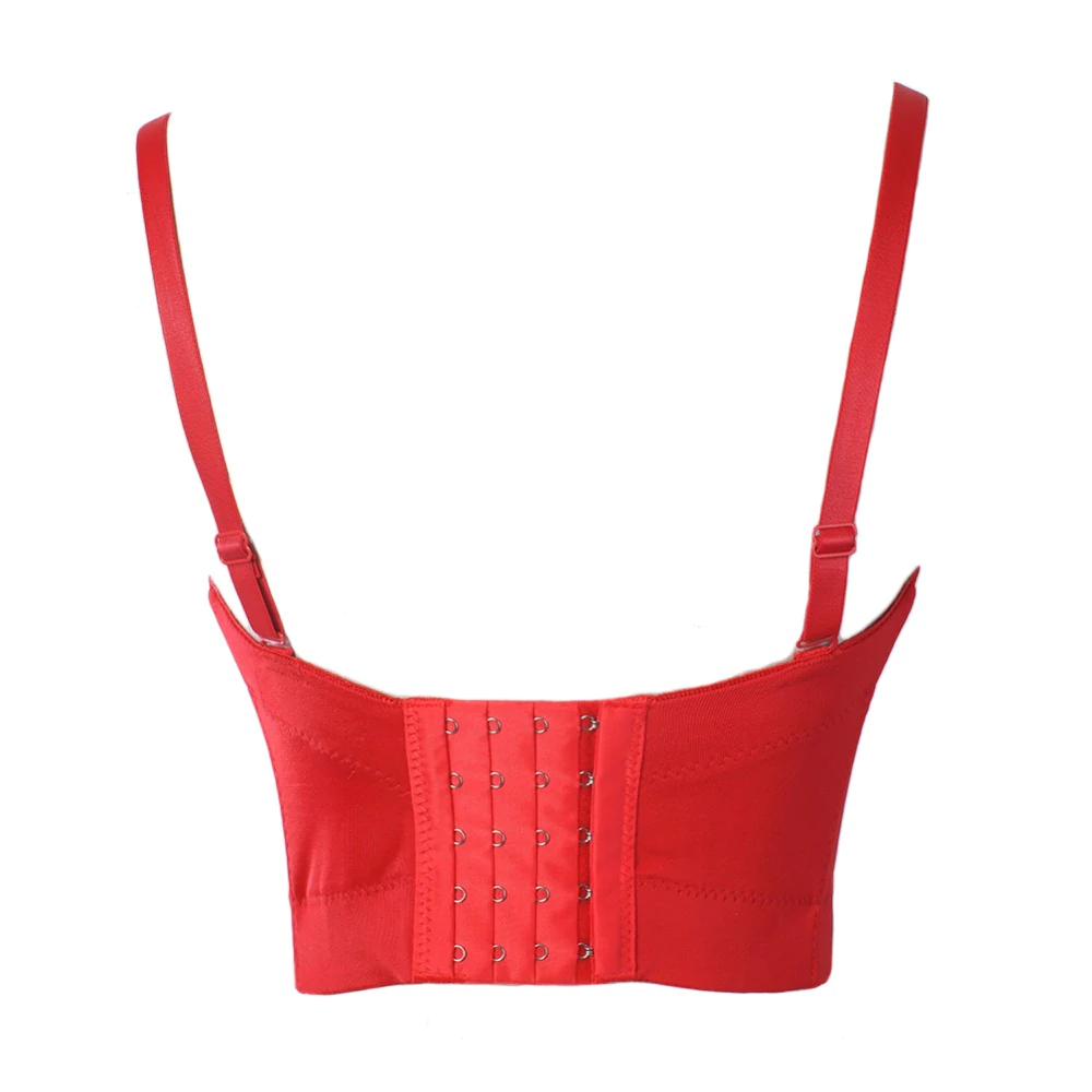 Boldessa® Red Is My New Color Crop Top