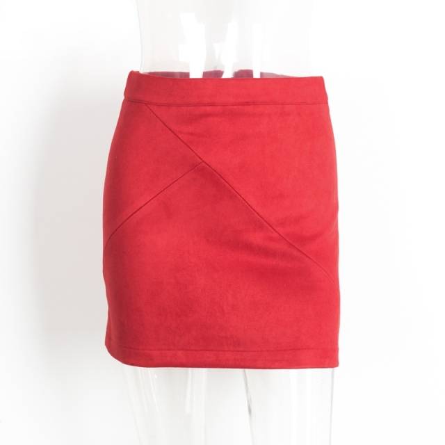 Boldessa® Runaway Baby Suede Mini Skirts