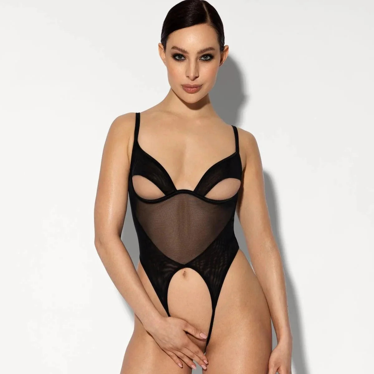 Blake Crotchless FancyStar Bodysuit HEMSMTH257