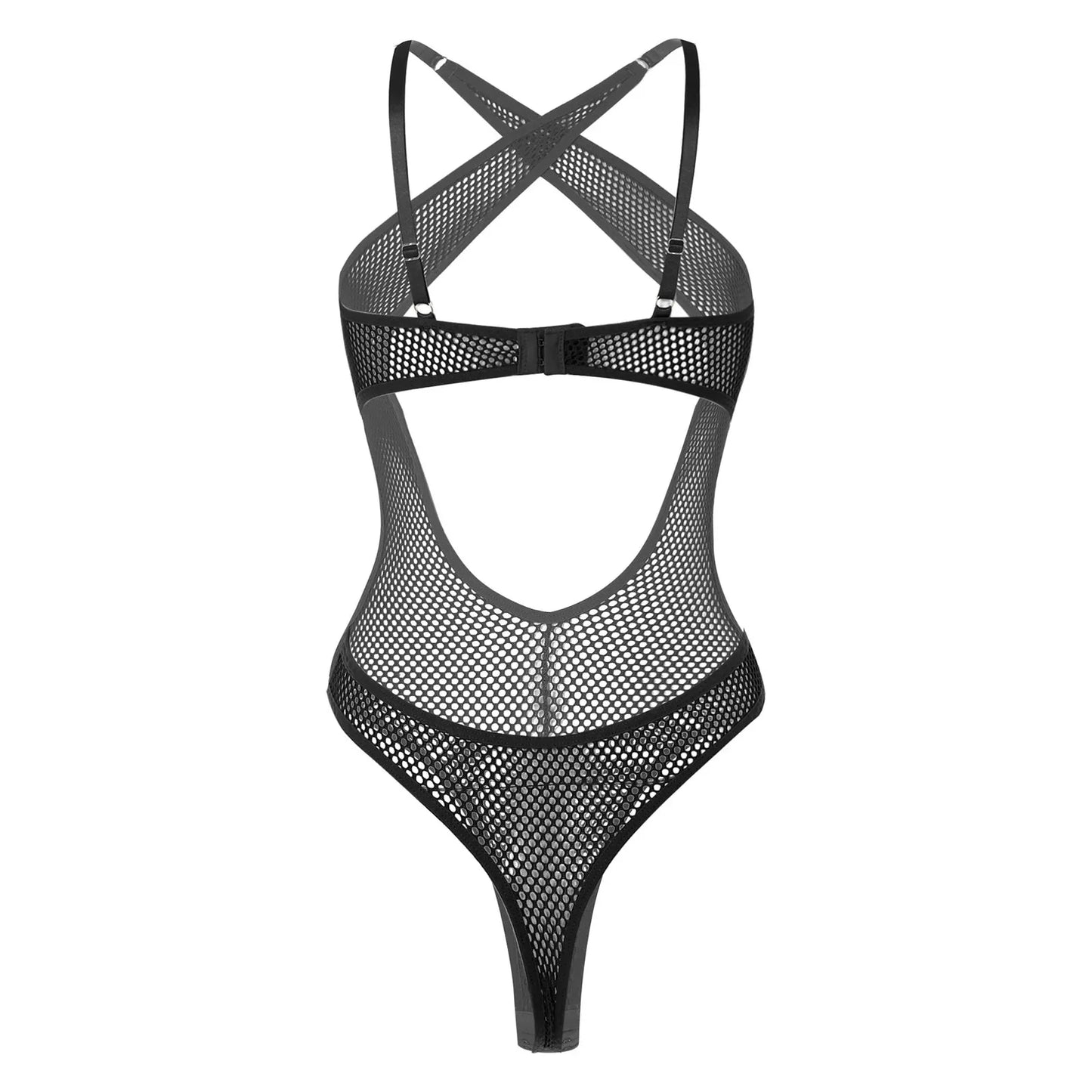 Boldessa® Fishnet Fantasy Bodysuit