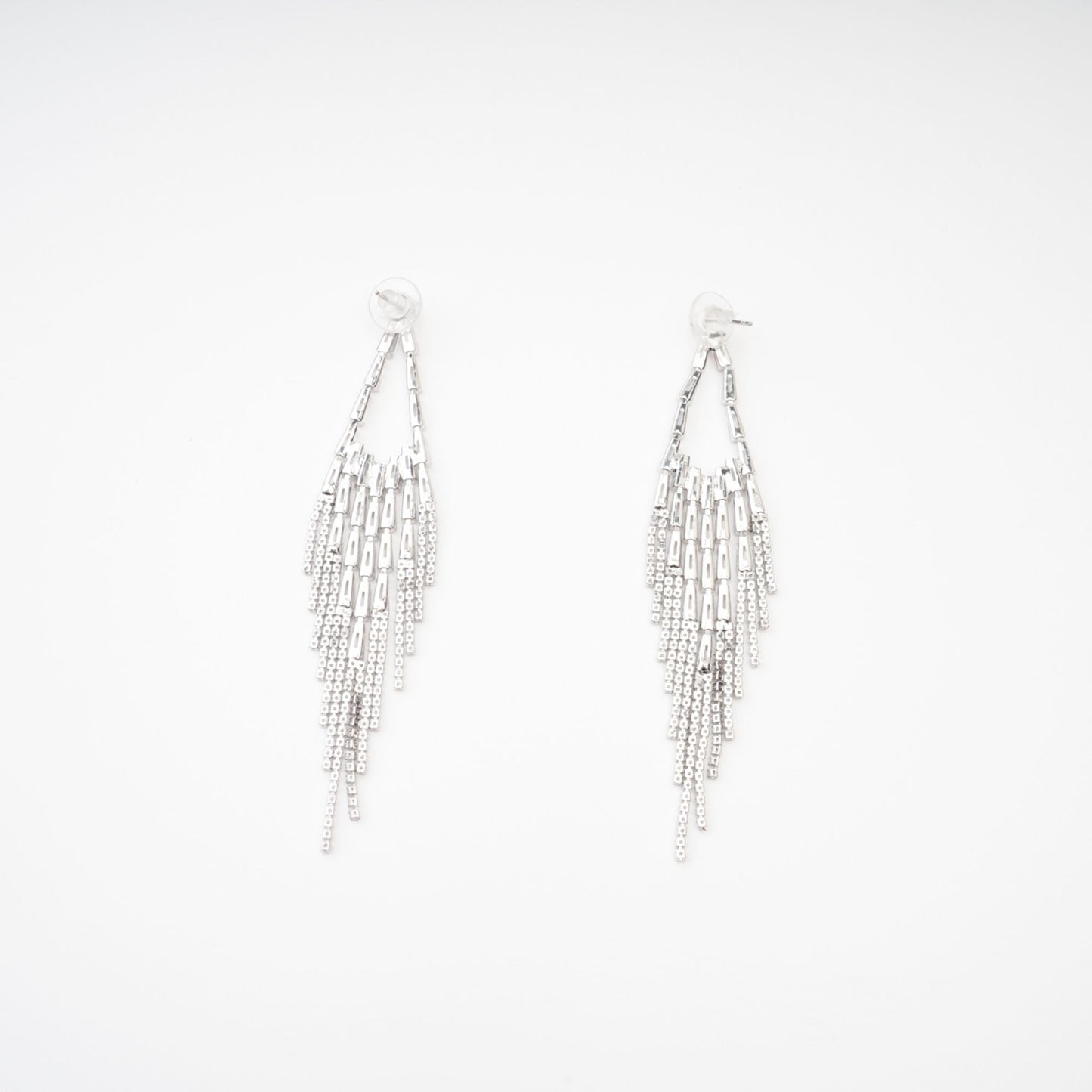 Isabelle crystal-embellished drop earrings