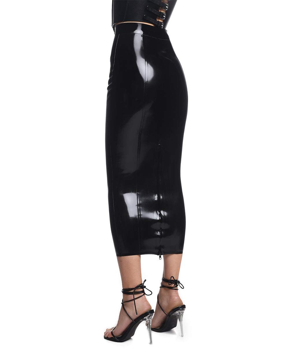 Latex Maxi Skirt "Vanguard"