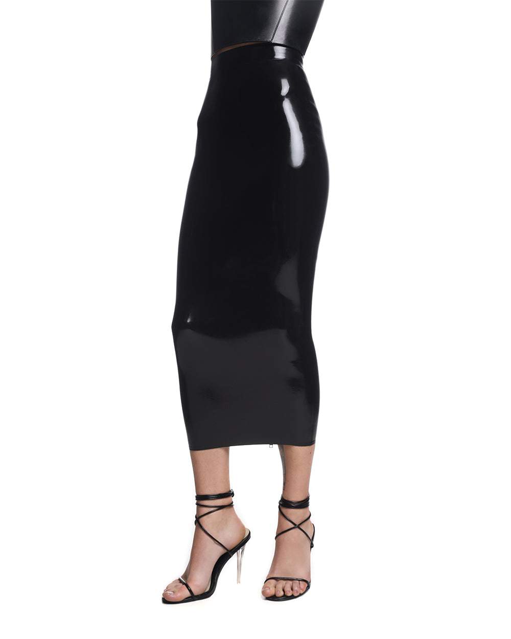 Latex Maxi Skirt "Vanguard"